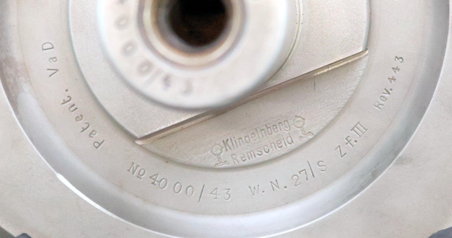KLINGELNBERG Palloid-Wälzfräser Schruppfräser m= 6,0 17°30' EGW  III gebraucht
