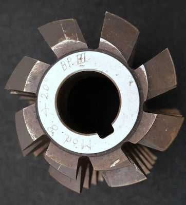 STRASMANN Zahnrad-Wälzfräser gear hob m= 8mm 20° EGW Ø124x138xØ40mm mit LKN
