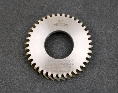 S.U. Scheibenschneidrad Treppenschliff gear shaper m= 2,5mm 15° EGW Z= 38