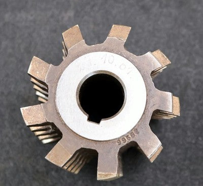 Zahnrad-Wälzfräser gear hob m= 6mm 15° EGW Ø97x102xxØ27mm mit LKN 9 Spannuten