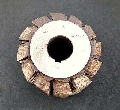Zahnrad-Wälzfräser gear hob m= 9mm 20° EGW Ø180x211xØ50mm mit LKN 12 Spannuten