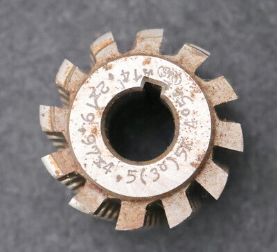 PWS Keilwellen-Wälzfräser spline hob 5 Keile 14,2x19,97x4,5mm Ø48x50xØ16mm LKN