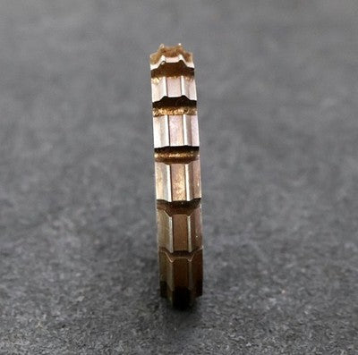 Keilwellen-Formfräser 6 Keile 23f7x28x6e8mm mit Höcker Ø76x12xØ40mm mit LKN