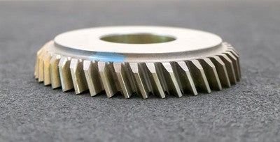 LORENZ Scheibenschneidrad Treppenschliff m= 2,5mm 15° EGW Z= 42 schrägverzahnt