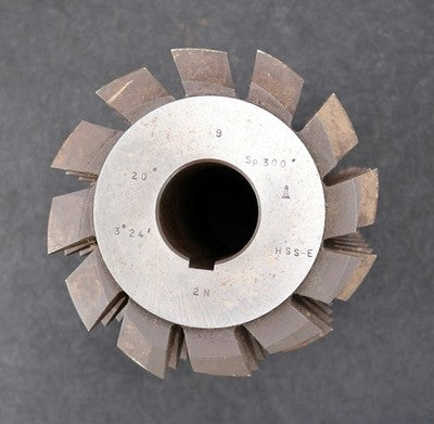 Zahnrad-Wälzfräser gear hob m= 9mm 20° EGW Ø180x211xØ50mm LKN 12 Spannuten