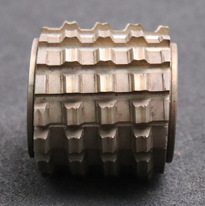 Keilwellenwälzfräser 6 Keile 27,71x23,1x6,88 Höcker Fertigfräser Ø72x75xØ27mm