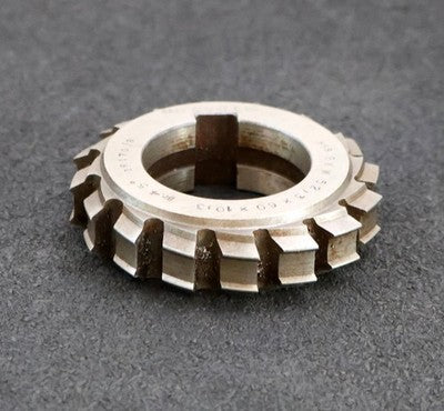 RAXA GARANT Keilwellen-Formfräser 8 Keile 52,3x60x10,3mm Ø76x20xØ40mm mit Höcker
