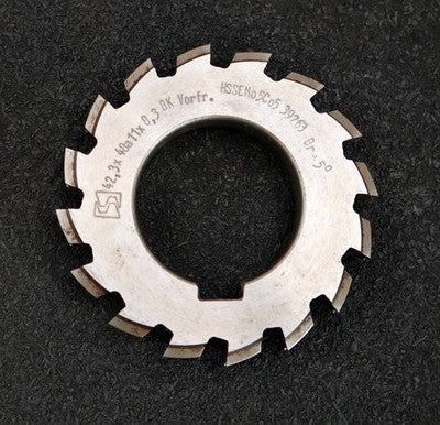 Keilwellen-Formfräser 8 Keile 42,3x48a11x8,3mm mit Höcker Vorfräser Ø80x14xØ40mm
