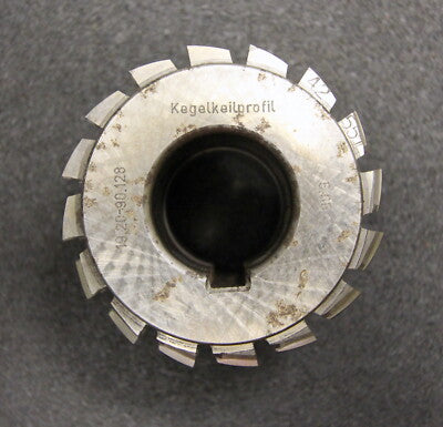 LEIMBACH Keilwellenwälzfräser Kegelkeilprofil 1,1/8" - 6JDT835 Ø80x55xØ32mm LKN