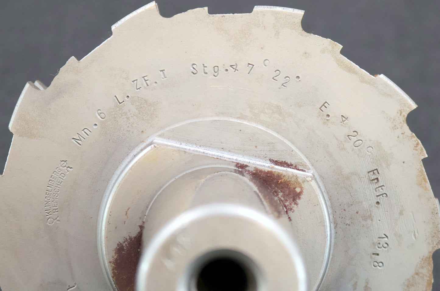 KLINGELNBERG Palloid-Wälzfräser m= 6,0 20° EGW Zahnform I 1-gg Links