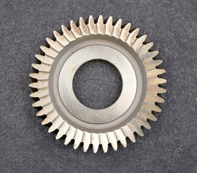 LORENZ Scheibenschneidrad Treppenschliff m= 2,5mm 15° EGW Z= 42 schrägverzahnt