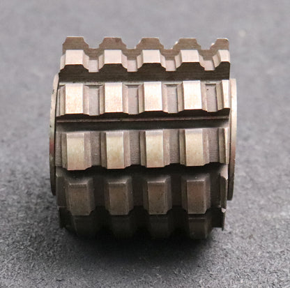 Keilwellenwälzfräser 8 Keile 6,35x30,6x36 Fertigfräser Ø75x66xØ27mm mit LKN