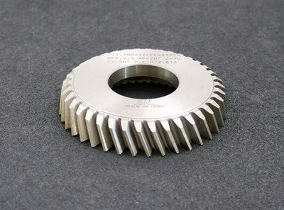 S.U. Scheibenschneidrad mit Treppenschliff gear shaper m= 2,5mm 20° EGW Z= 38