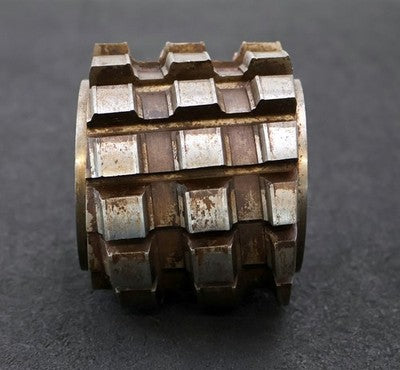 Keilwellen-Wälzfräser 10 Keile 82,2x92x12,2mm mit Höcker Ø100x80xØ40mm mit LKN