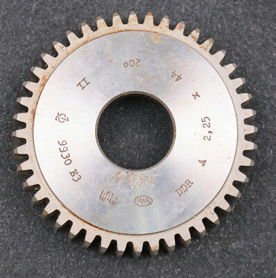PWS Scheibenschneidrad gear shaper m= 2,25mm EGW 20° Z= 44 Bezugsprofil II