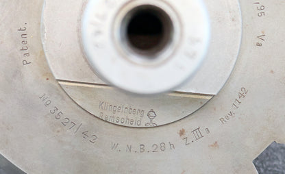 KLINGELNBERG Palloid-Wälzfräser m= 6,5 17°30' EGW Zahnform III 1-gg. Rechts