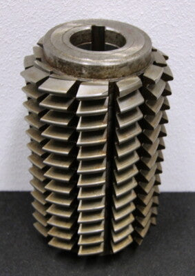 ESKA Stollenwälzfräser involute spline hob m=3,175mm 20° Ø90x150xØ32mm 2gg.Re.