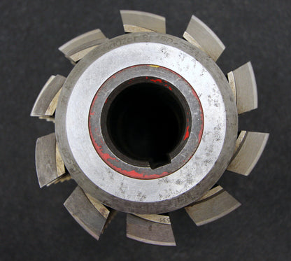 SAAZOR Stollenwälzfräser involute spline hob m= 6,5mm BP III Ø130x180xØ40mm 20°
