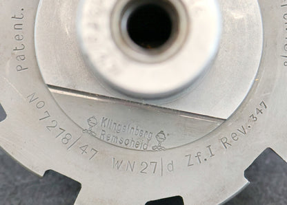 KLINGELNBERG Palloid-Wälzfräser m= 6,0 20° EGW 1-gg Rechts Zahnform I