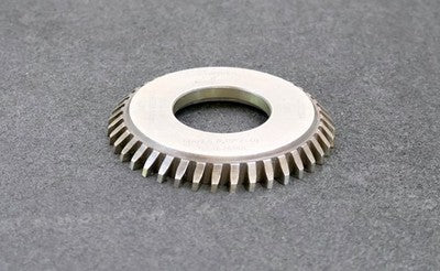 LORENZ Scheibenschneidrad mit Treppenschliff gear shaper m= 2,5mm 15° EGW Z= 40