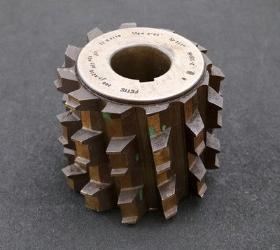 FETTE Keilwellen-Wälzfräser 12 Keile 200j7x218a11x24p7mm DIN5463 mit Höcker