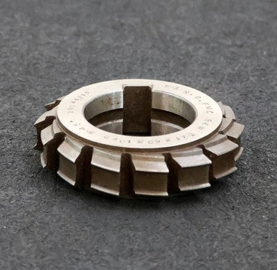 RAXA GARANT Keilwellen-Formfräser 8 Keile 52fx60x10e8mm mit Höcker Ø76x20xØ40mm