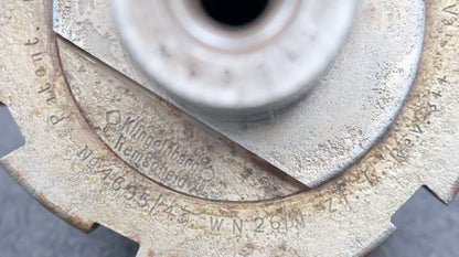 KLINGELNBERG Palloid-Wälzfräser m= 5,5 20° EGW Zahnform I 1-gg. Re.