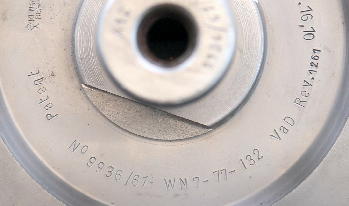 KLINGELNBERG Palloid-Wälzfräser m= 7,0 20° EGW Zahnform I 1-gg. Li. Rest 70%