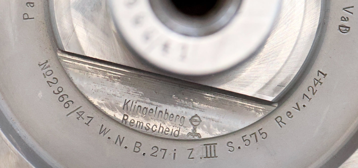 KLINGELNBERG Palloid-Wälzfräser m= 6,0 17°30' EGW Zahnform III 1-gg. Li.