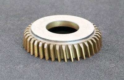 LORENZ Scheibenschneidrad Treppenschliff gear shaper m= 2,5mm 15° EGW Z= 40