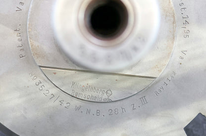 KLINGELNBERG Palloid-Wälzfräser m= 6,5 17°30' EGW Zahnform III 1-gängig Li
