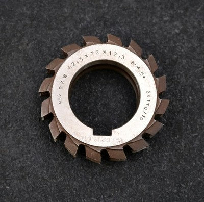 RAXA GARANT Keilwellen-Formfräser 8 Keile 62,3x72x12,3mm mit Höcker Ø76x20xØ40mm