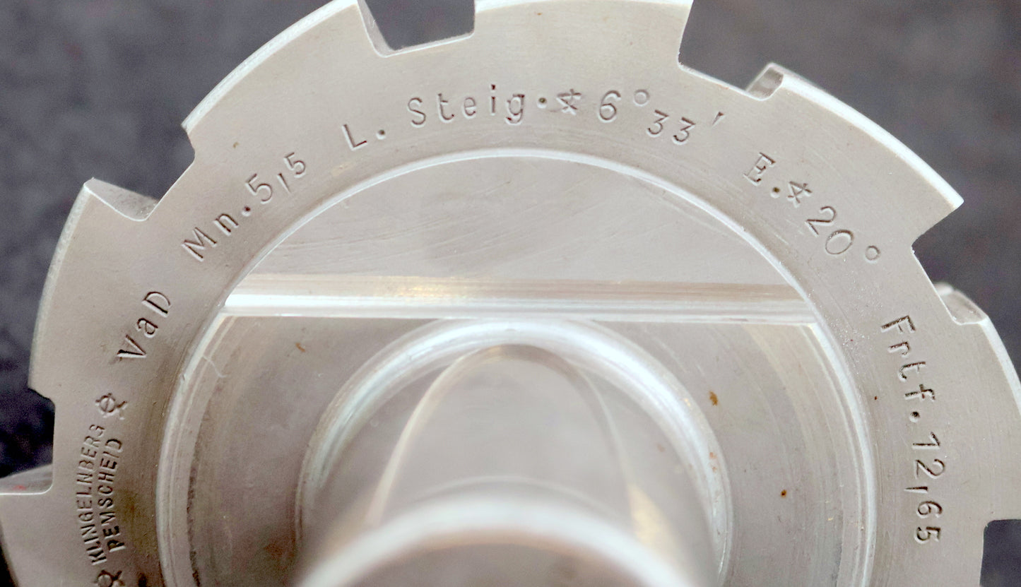 KLINGELNBERG Palloid-Wälzfräser m= 5,5 20° EGW Zahnform I 1-gg. Li.