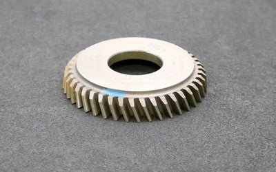 LORENZ Scheibenschneidrad Treppenschliff m= 2,5mm 15° EGW Z= 42 schrägverzahnt