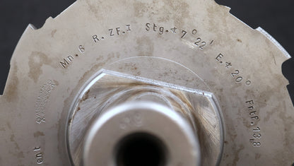KLINGELNBERG Palloid-Wälzfräser m= 6,0 20° EGW Zahnform I 1-gg. Re. Rest 70%