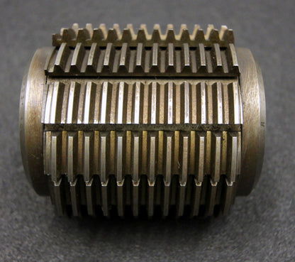 SAAZOR Stollenwälzfräser involute spline hob m=1,8mm 15° EGW Ø80x90xØ27mm
