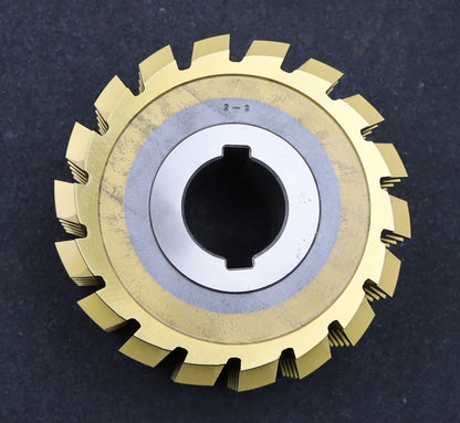 DOLD Zahnstangengruppenfräser 5-rillig m= 4,0mm EGW 20° BPI Ø145x65xØ40
