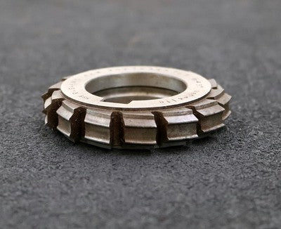 RAXA GARANT Keilwellen-Formfräser 6 Keile 28f7x34x7e8mm mit Höcker Ø76x16xØ40mm