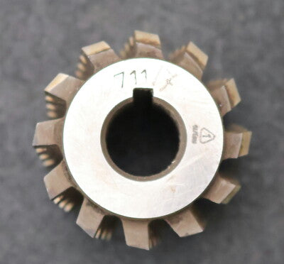 PWS Keilwellen-Wälzfräser 5 Keile 14,93x19,7x4,5mm Ø48x50xØ16mm LKN spline hob