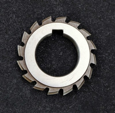 Keilwellen-Formfräser 6 Keile 18f7x22x5e8mm mit Höcker Ø76x12xØ40mm mit LKN