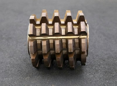 HERTWECK Zahnrad-Wälzfräser gear hob m= 7mm 15° EGW Ø110x108xØ40mm mit LKN BP I