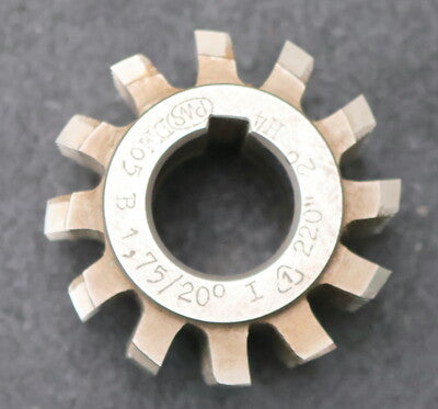 PWS Zahnrad-Wälzfräser gear hob m= 1,75mm 20° EGW BP I nach DIN3972 Ø56x38xØ22mm