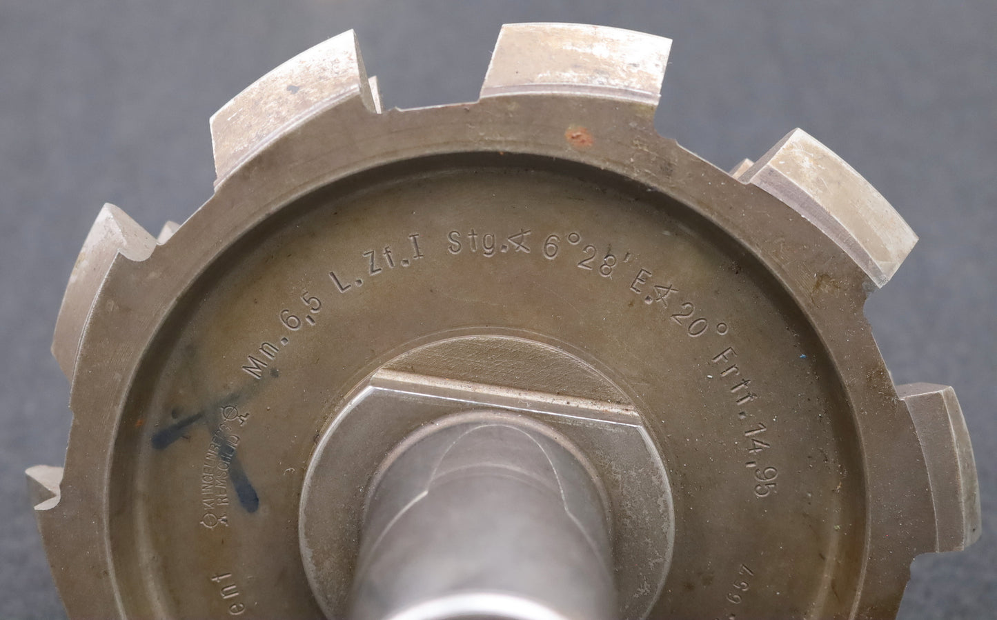 Bild des Artikels KLINGELNBERG-Palloid-Wälzfräser-m=-6,5-20°-EGW-Zahnform-I-1-gg.-Links
