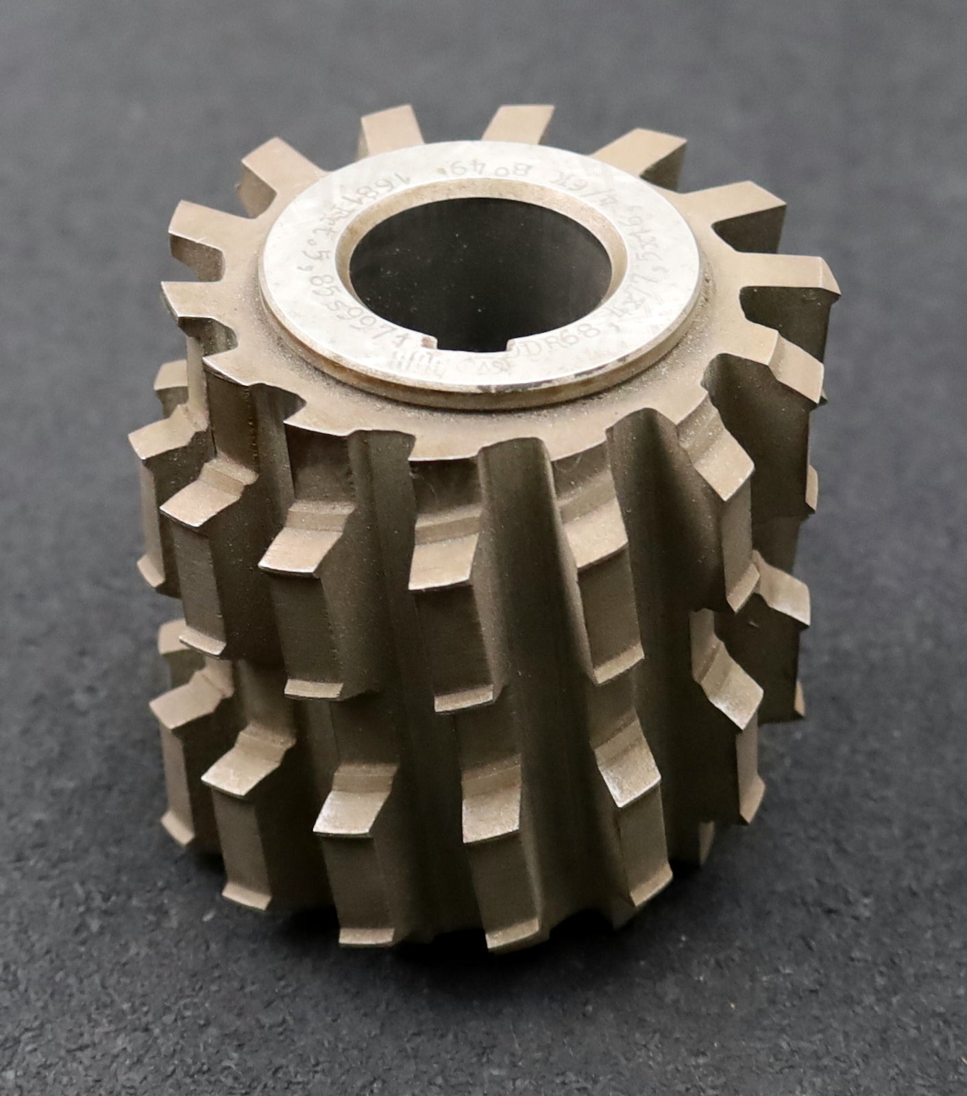 PWS Keilwellen-Wälzfräser spline hob 6 Keile 68,4x77,5x16,4mm mit Höcker 1gg. Re