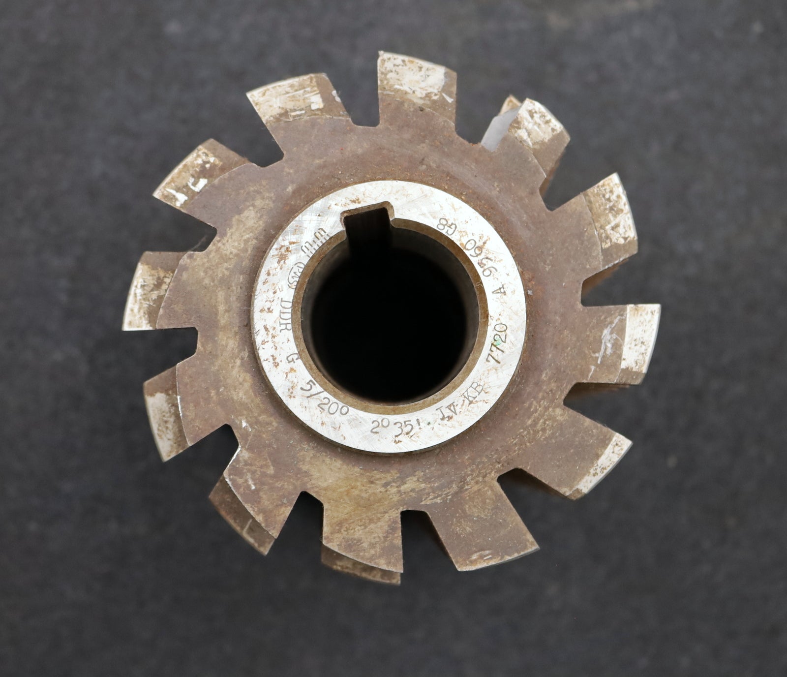 Bild des Artikels PWS-Zahnrad-Wälzfräser-gear-hob-m=5,0mm-20°-EGW-BPIV-nach-DIN-3972-Ø106x150x40mm