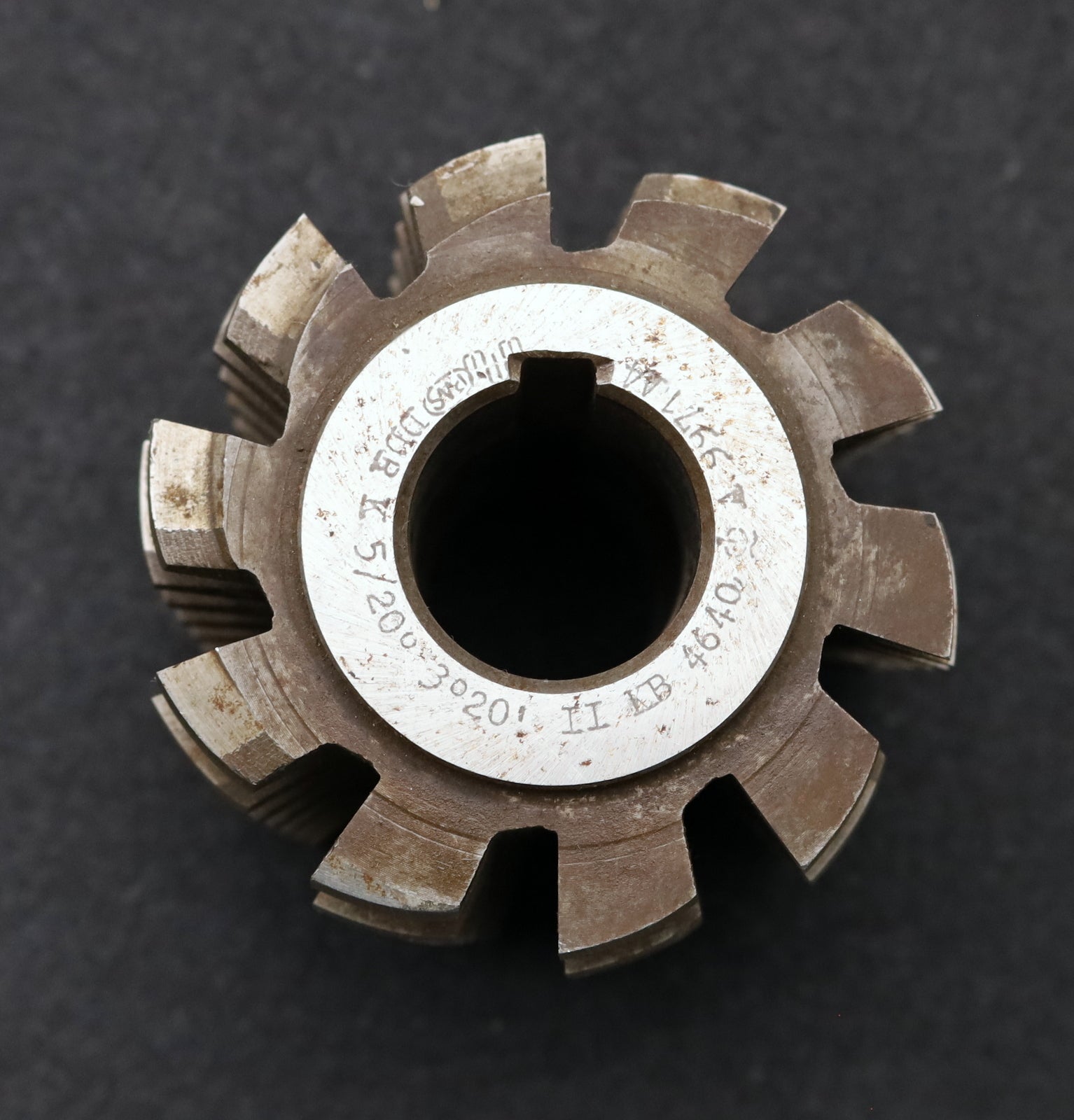 Bild des Artikels PWS-Zahnrad-Wälzfräser-gear-hob-m=5,0mm-20°-EGW-BPII-nach-DIN-3972-Ø100x108x32mm