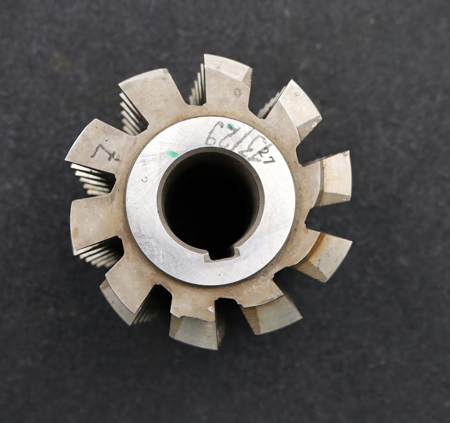 Bild des Artikels PWS-Zahnrad-Wälzfräser-gear-hob-m=5,0mm-20°-EGW-BPII-nach-DIN-3972-Ø100x108x32mm