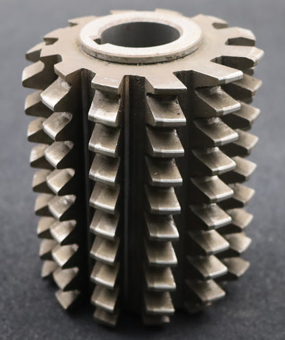 Bild des Artikels PWS-Zahnrad-Wälzfräser-gear-hob-m=5,0mm-20°-EGW-BPII-nach-DIN-3972-Ø125x150x40mm