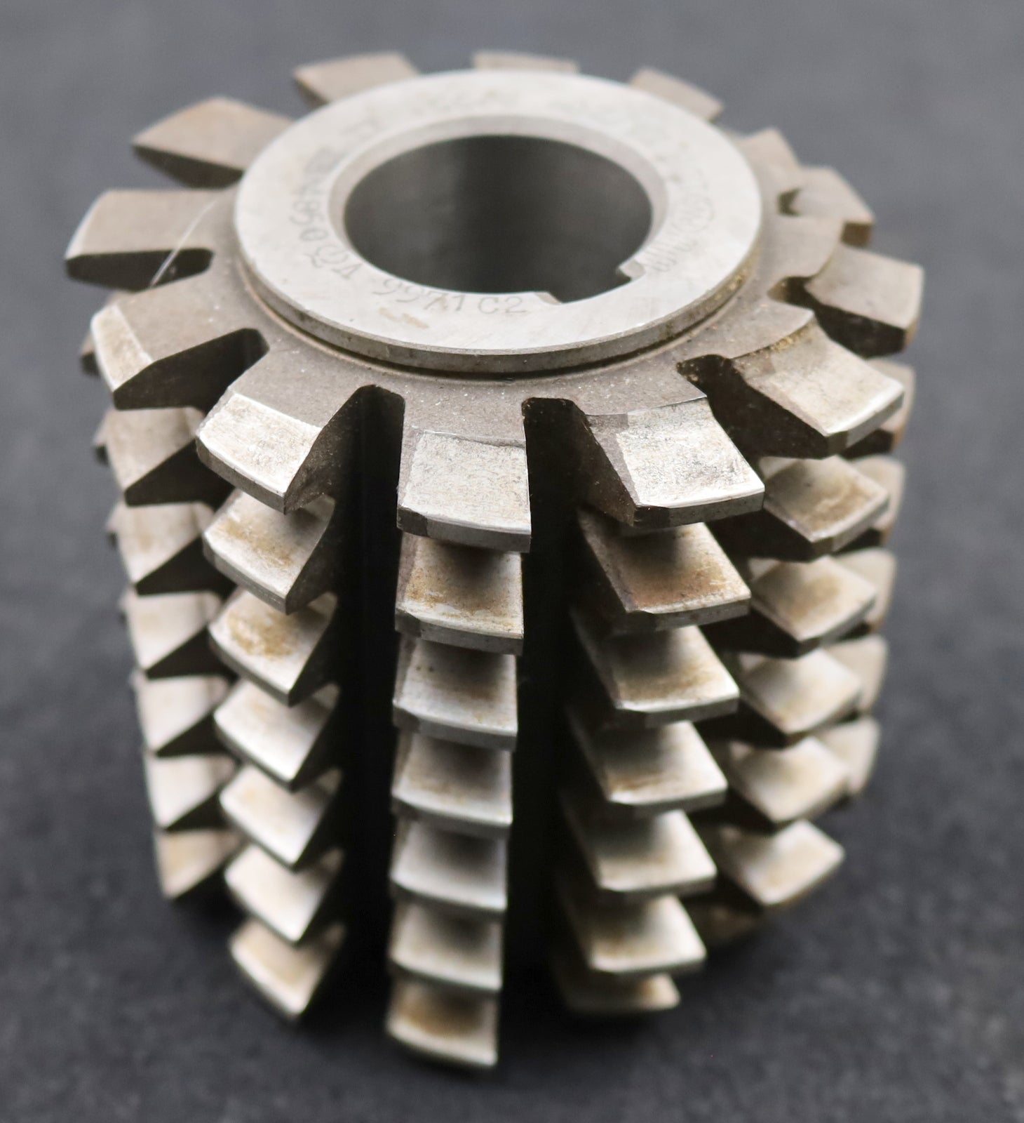 Bild des Artikels PWS-Zahnrad-Wälzfräser-gear-hob-m=4,0mm-BPII-nach-DIN-3972-20°-EGW-Ø67x58xØ27mm