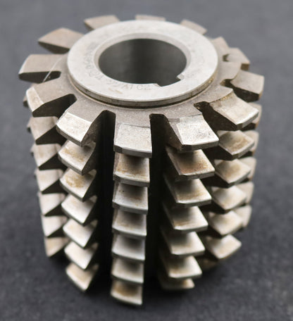 Bild des Artikels PWS-Zahnrad-Wälzfräser-gear-hob-m=4,0mm-BPII-nach-DIN-3972-20°-EGW-Ø67x58xØ27mm
